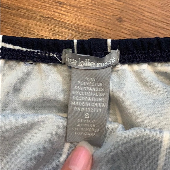 Charlotte Russe Crop Top - Picture 2 of 3